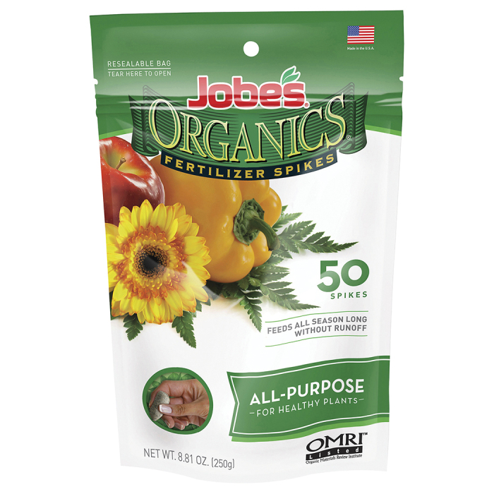Jobe's® Organics® All Purpose Fertilizer Spikes 4-4-4