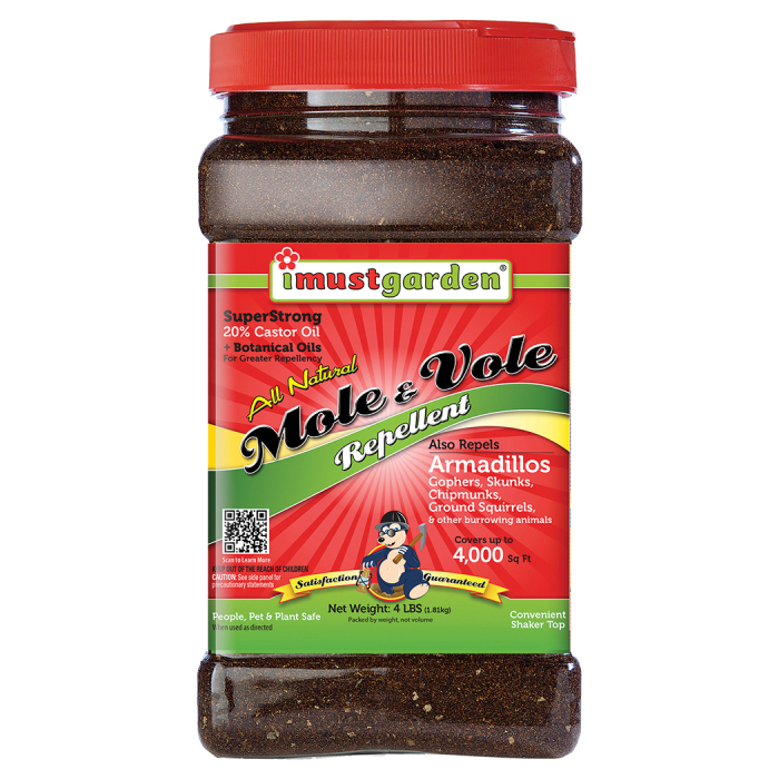I Must Garden® Mole & Vole Repellent 4 pounds granular