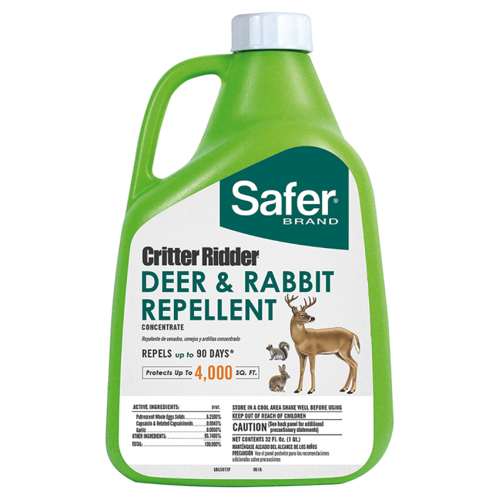 Safer® Critter Ridder® Deer & Rabbit Repellant Concentrate