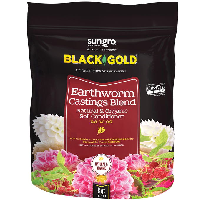 Black Gold® Earthworm Castings 8 Quart