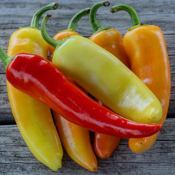 Pepper, Hot, Hungarian Yellow Wax