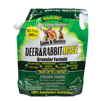 Nature's Mace Deer & Rabbit Repellent 2.5 pound granular