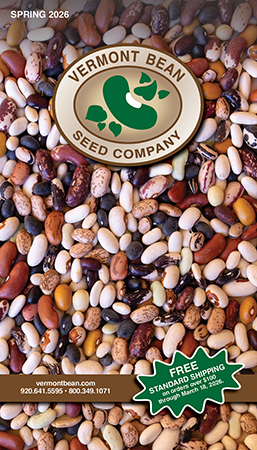 Spring 2026 Vermont Bean Seed Catalog