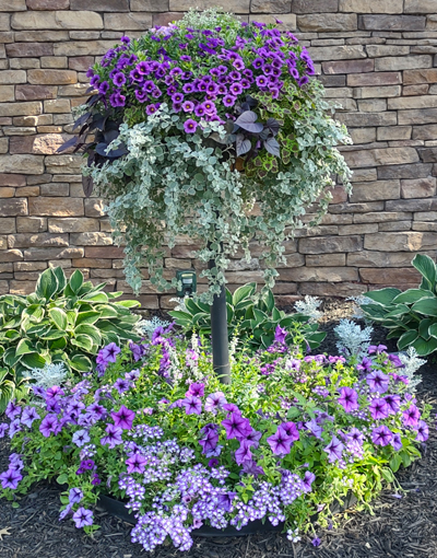 Border Column Kit with Metal Post