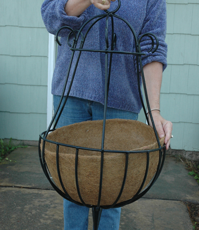 Coco Fiber Liner for 16 Inch Peacock Hanging Basket