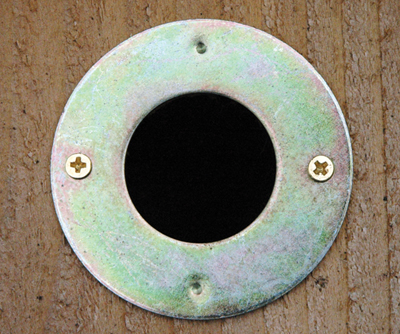1 1/2 Inch Hole Protector For Wooden Birdhouses