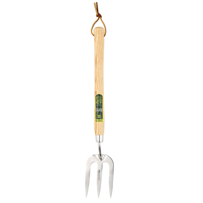 Long Handled Stainless Weed Fork