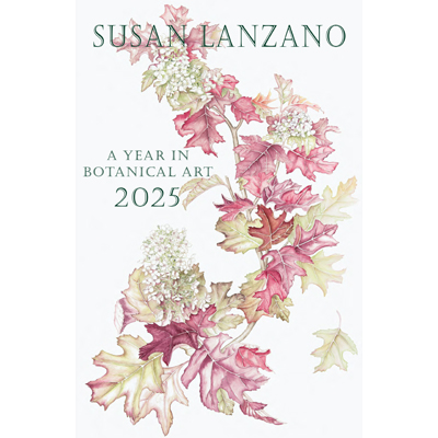 2025 Botanical Flower Wall Calendar by Susan Lanzano