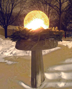 Ice Globe Lanterns