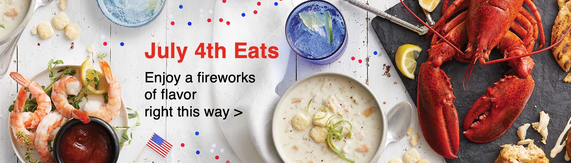 July 4th Eats: Get a fireworks of flavor right this way