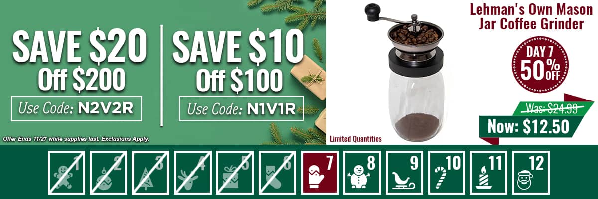 Daily Deal:  Save 50% And Make Freshly Ground Coffee