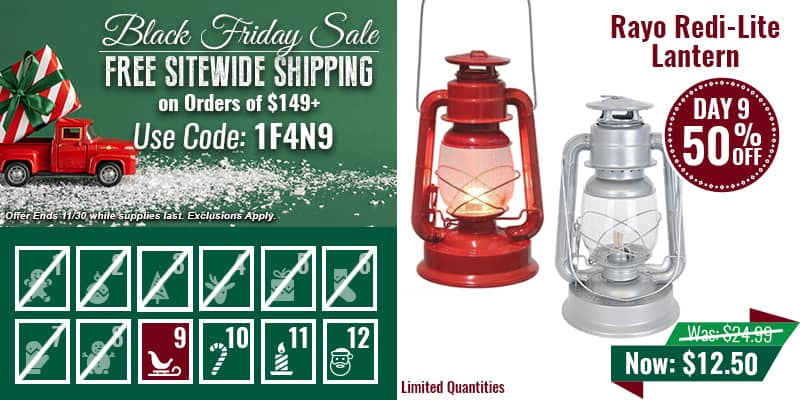 Daily Deal:  Save 50% And Enjoy The Light From A Rayo Lantern
