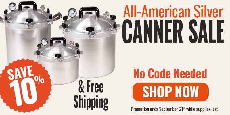 All-American Silver Canner Sale