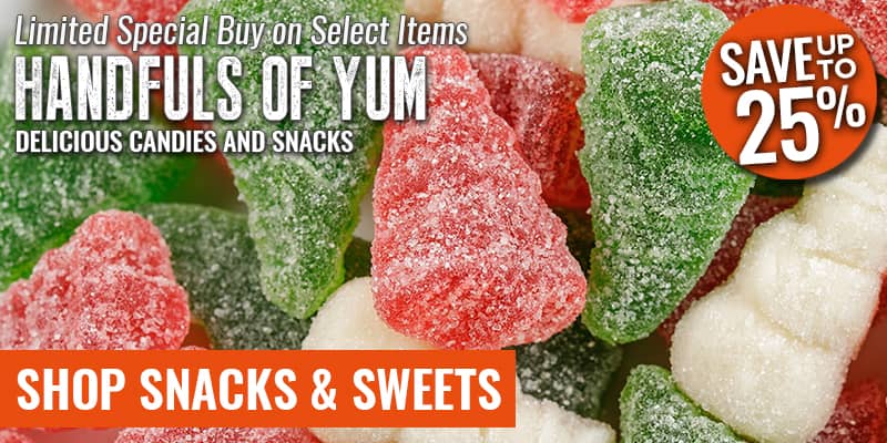 Shop Snacks and Sweets