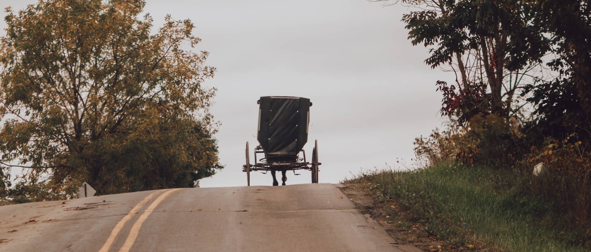 Windy roads and Amish buggys are a staple