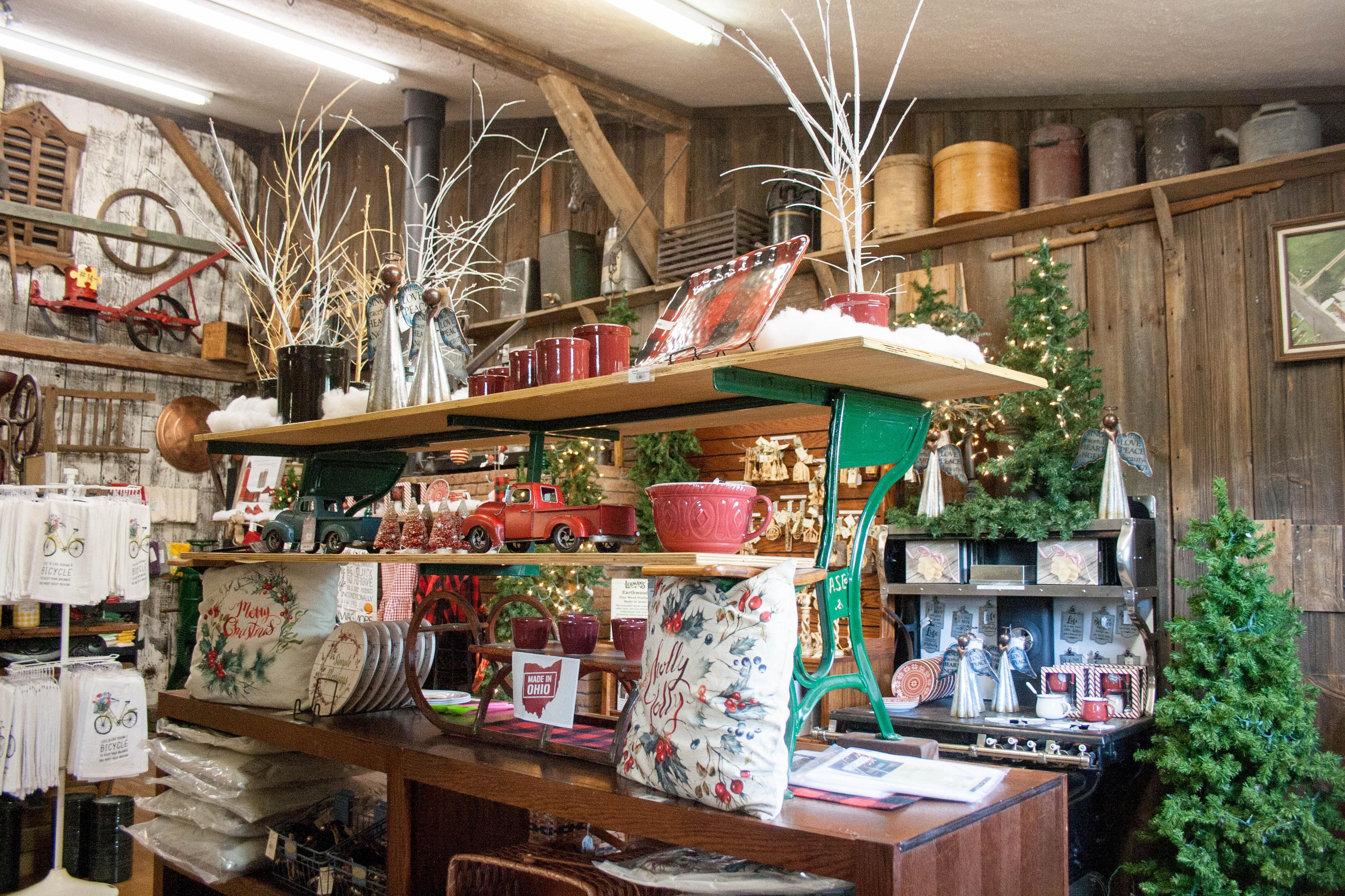Shop for holiday gifts and ornaments any time in our new Christmas bay.