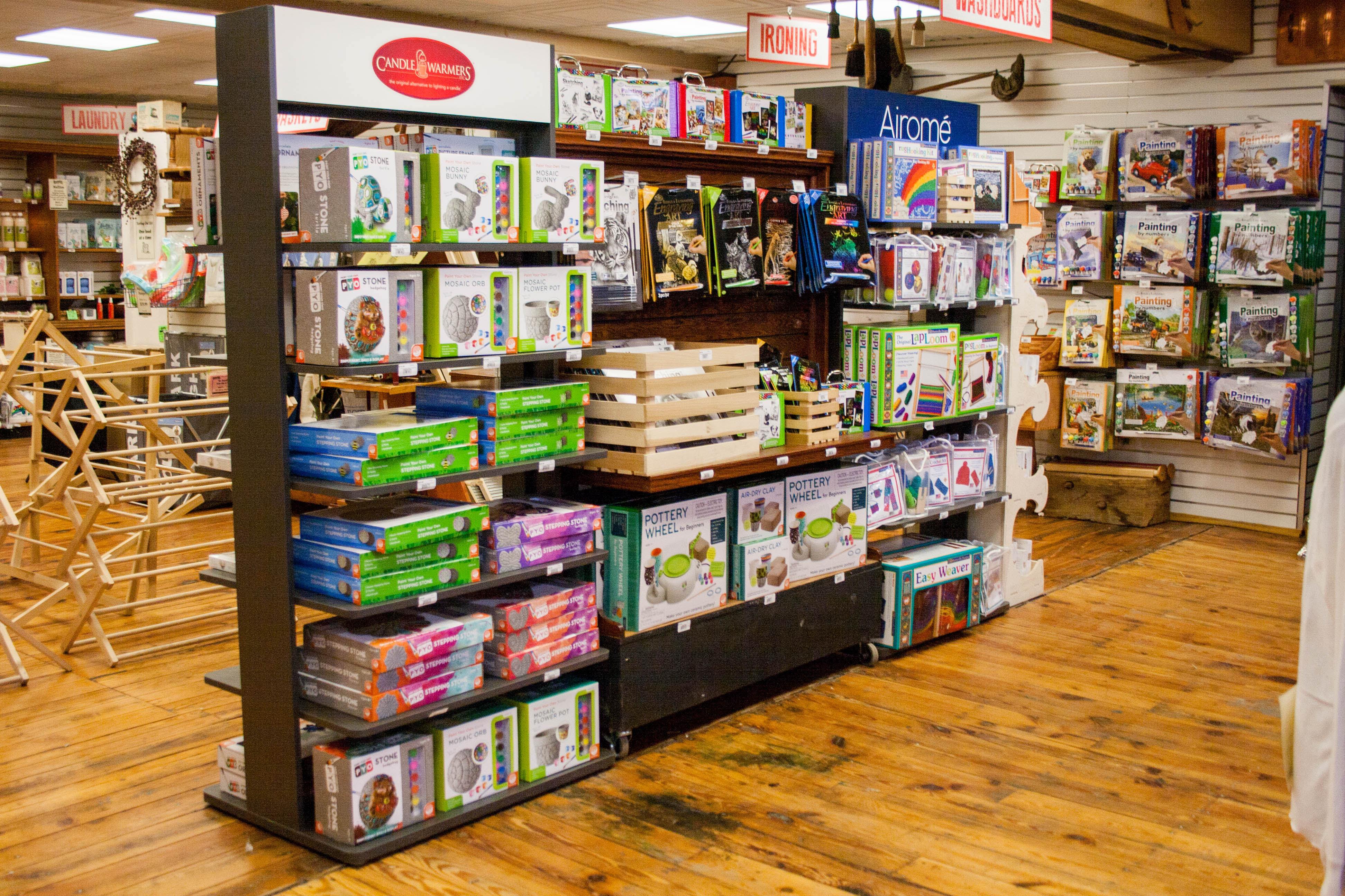 From painting to pottery to puzzles, there is something for everyone in our new craft bay