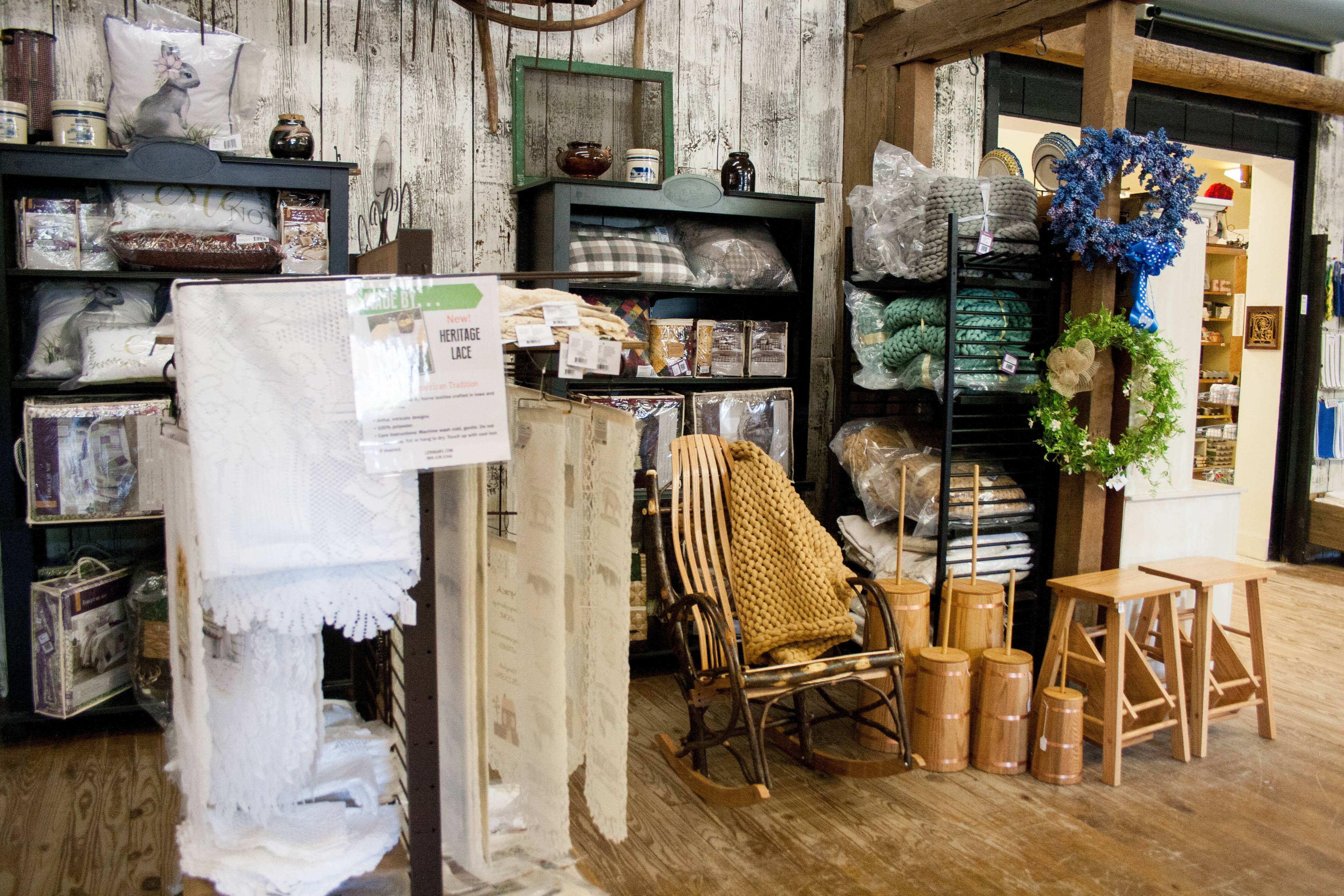 Dazzle guests in your home with beautiful handcrafted furniture and wall decor, or keep them warm with Amish-made blankets and pillows