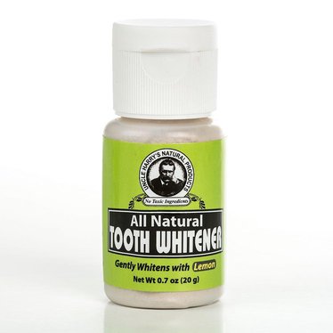 Uncle Harry's All-Natural Tooth Whitener Powder - Pack of 2