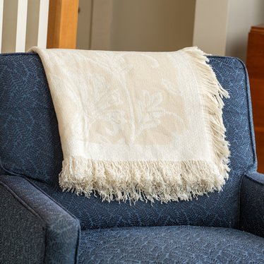 Floral Tapestry Throw