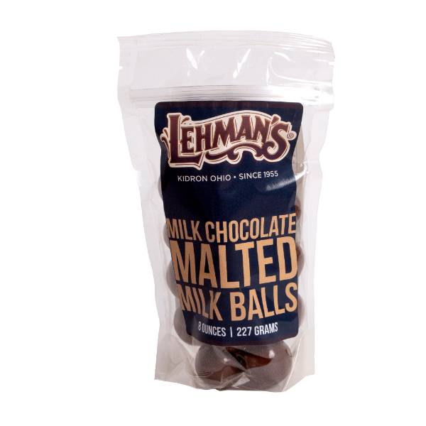 Lehman's Milk Chocolate Malted Milk Balls - 8 oz