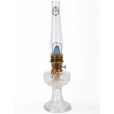 Aladdin Clear Lincoln Drape Oil Lamp