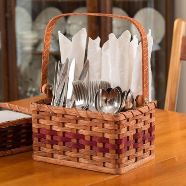 Amish-Made Silverware Basket