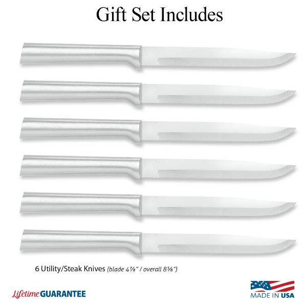 Rada Utility Steak Knives Gift Set Lehman's