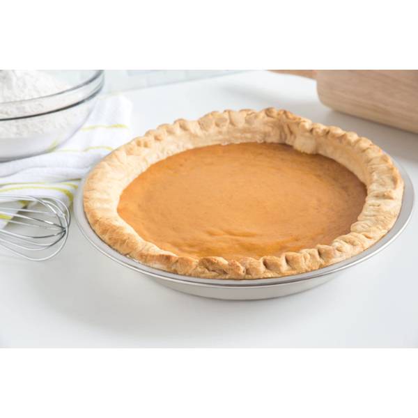 Pie Pan 9 inch Stainless Steel Lehman's