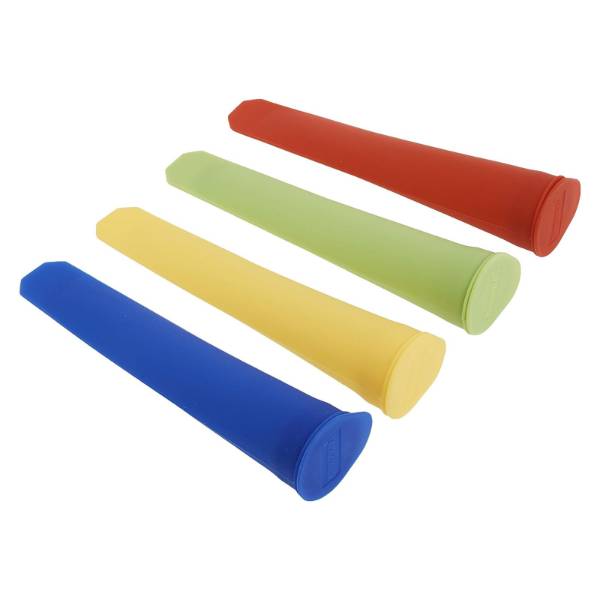 Silicone Ice Pop Makers - Set of 4