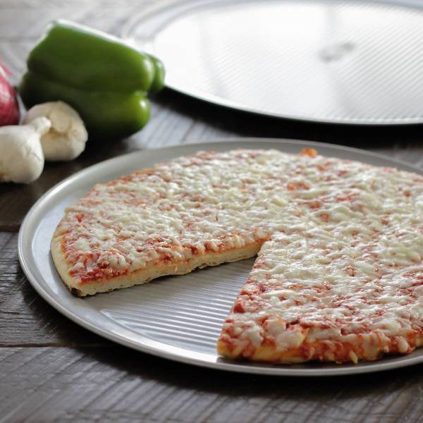 Round Pizza Pan 12 Aluminized Steel Lehman's