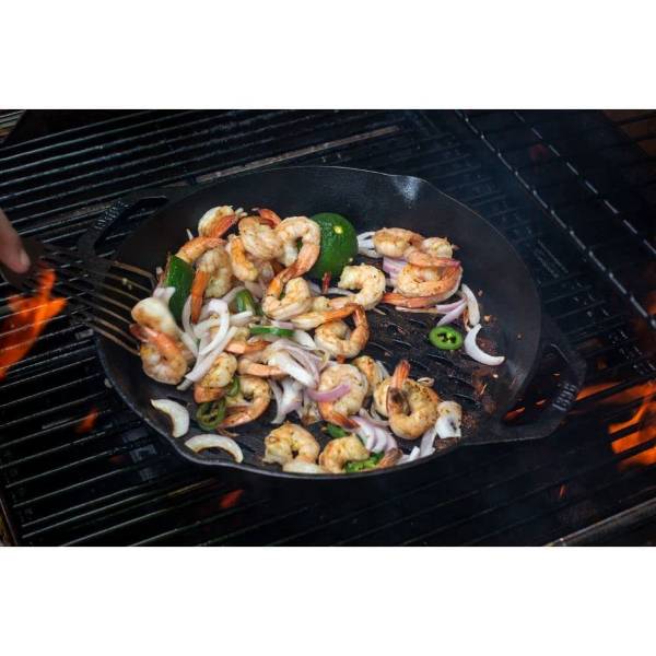 Lodge Cast Iron Dual Handle Grilling Basket Lehman's