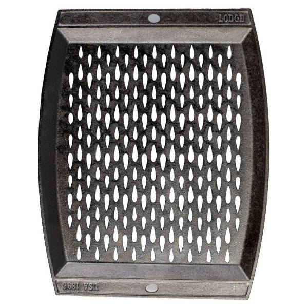 Lodge Cast Iron Grill Topper Pan - 15x12 in