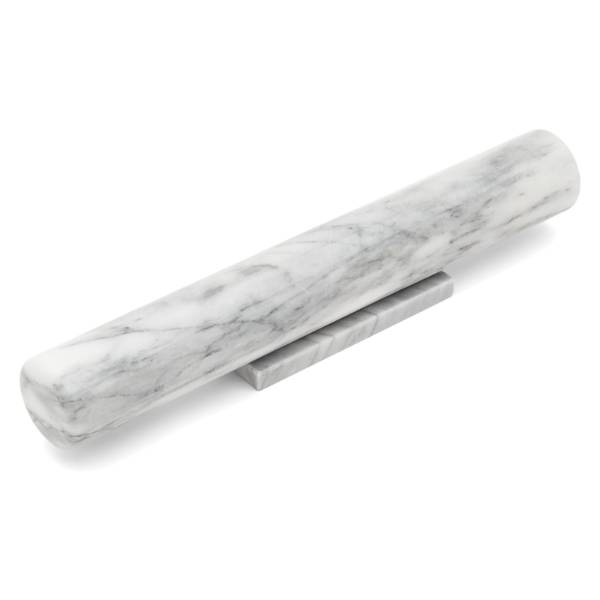 Marble French Rolling Pin with Stand - 11.75"L