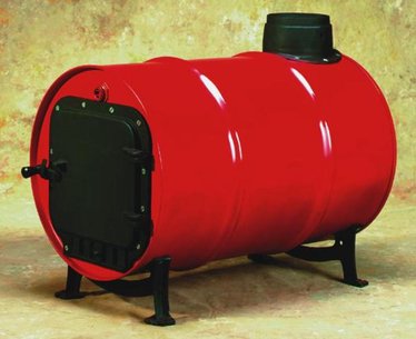Barrel Wood Heat Stove Kit