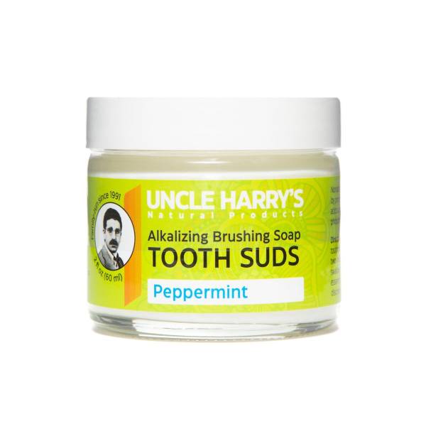 Uncle Harry's Brushing Soap Tooth Suds - Peppermint