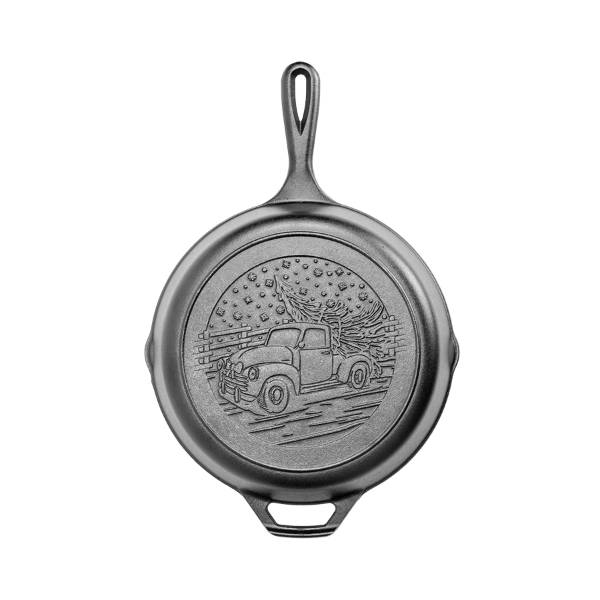 Lodge Cast Iron Holiday Truck Skillet - 10.25 in