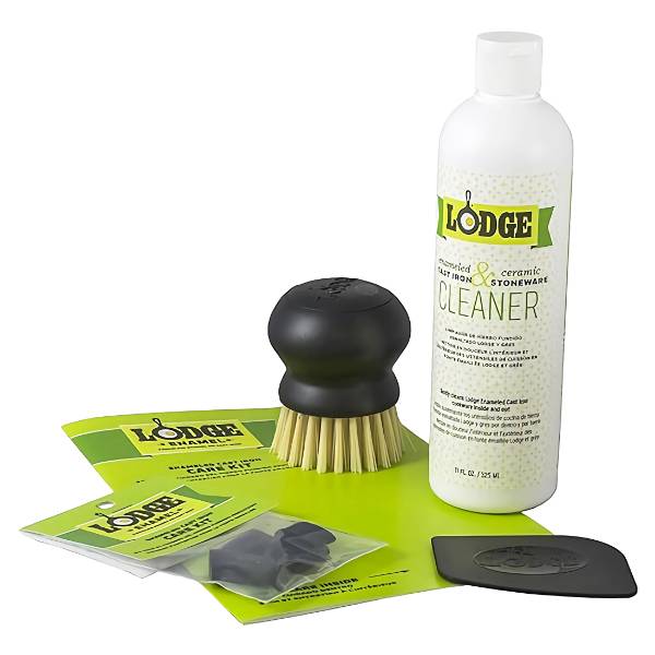 Lodge Enameled Cast Iron and Ceramic Stoneware Care Kit