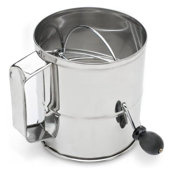 Stainless Steel Flour Sifter - 8 Cup