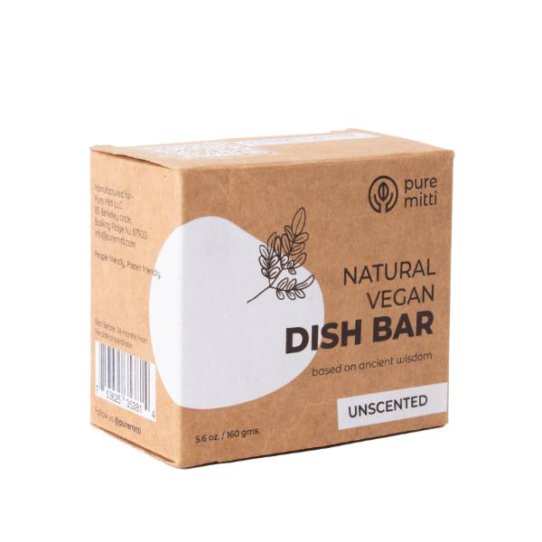 Natural Dish Bar Soap - Chemical Free - 5.7 oz
