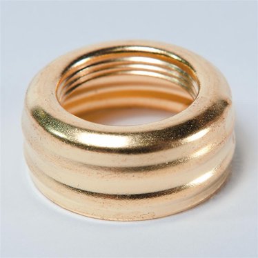 Brass Nutmeg Collar for Oil lamps