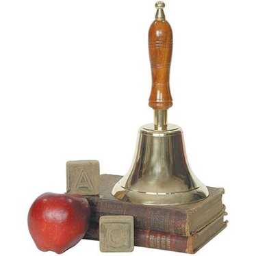 Brass Hand-Held School Bell