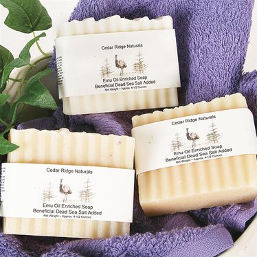 Bar Soaps with Emu Oil