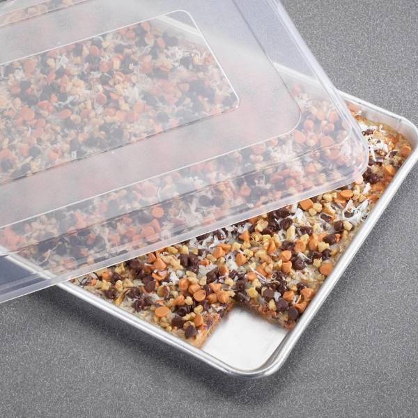 Aluminum Half Sheet Baking Pan with Lid Lehman's