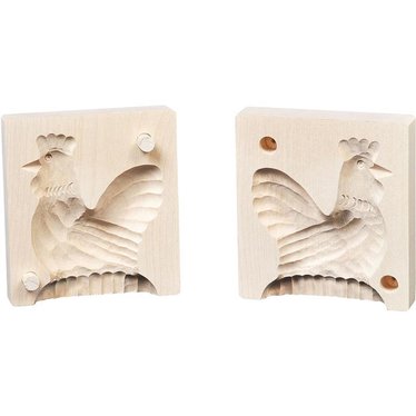 2-Piece German Butter Molds