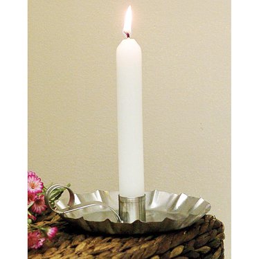 Tin Candle Holder for taper candles