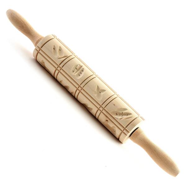 Springerle Wooden Rolling Pin - 10"