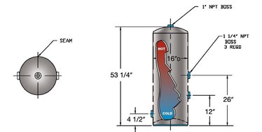 42gal. Hot Water Range Boiler - System One