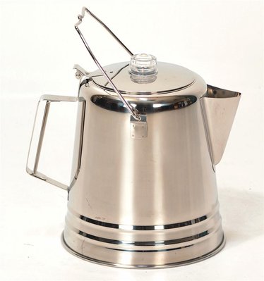 Giant Stainless Steel Coffee Pot