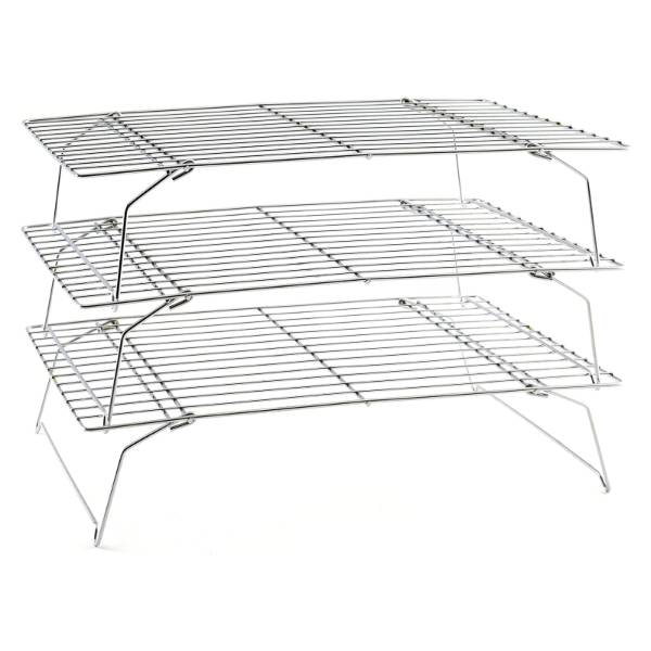 3-Tier Stackable and Collapsable Cooling Rack